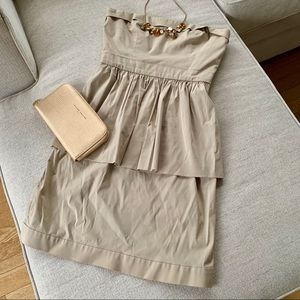 BCBGMaxAzira Huxley Peplum Dress - Size 2